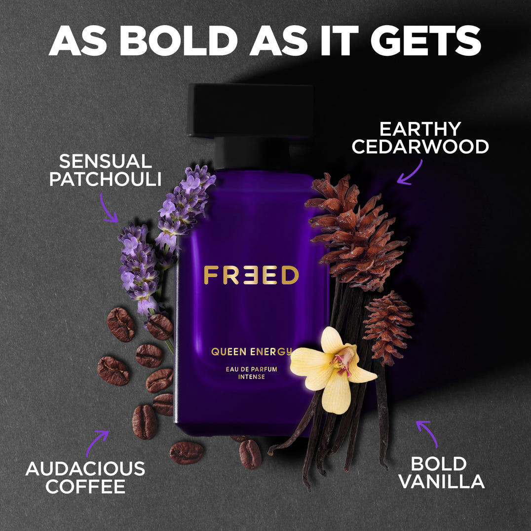 Beardo Freed Queen Energy Eau De Parfum Intense (80ml) – key ingredients and benefits