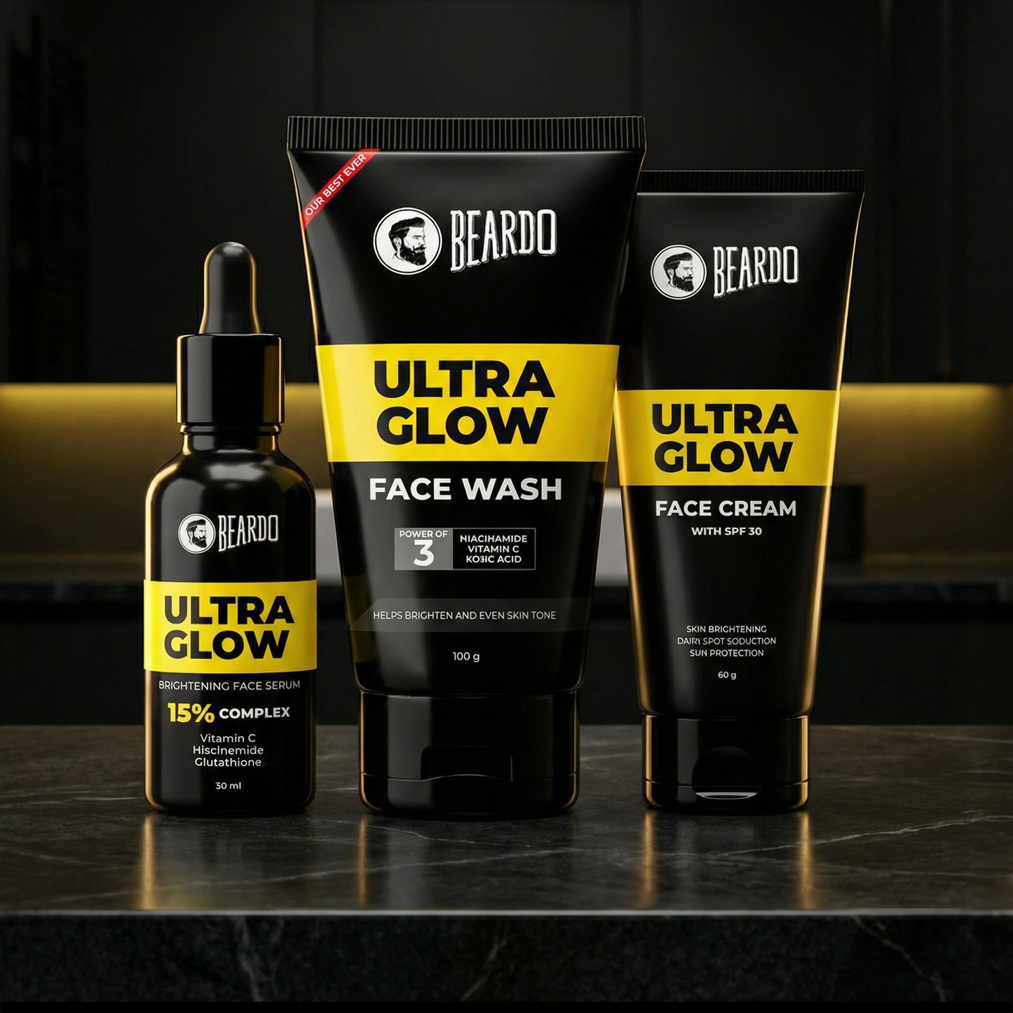 Beardo Ultra Glow Kit