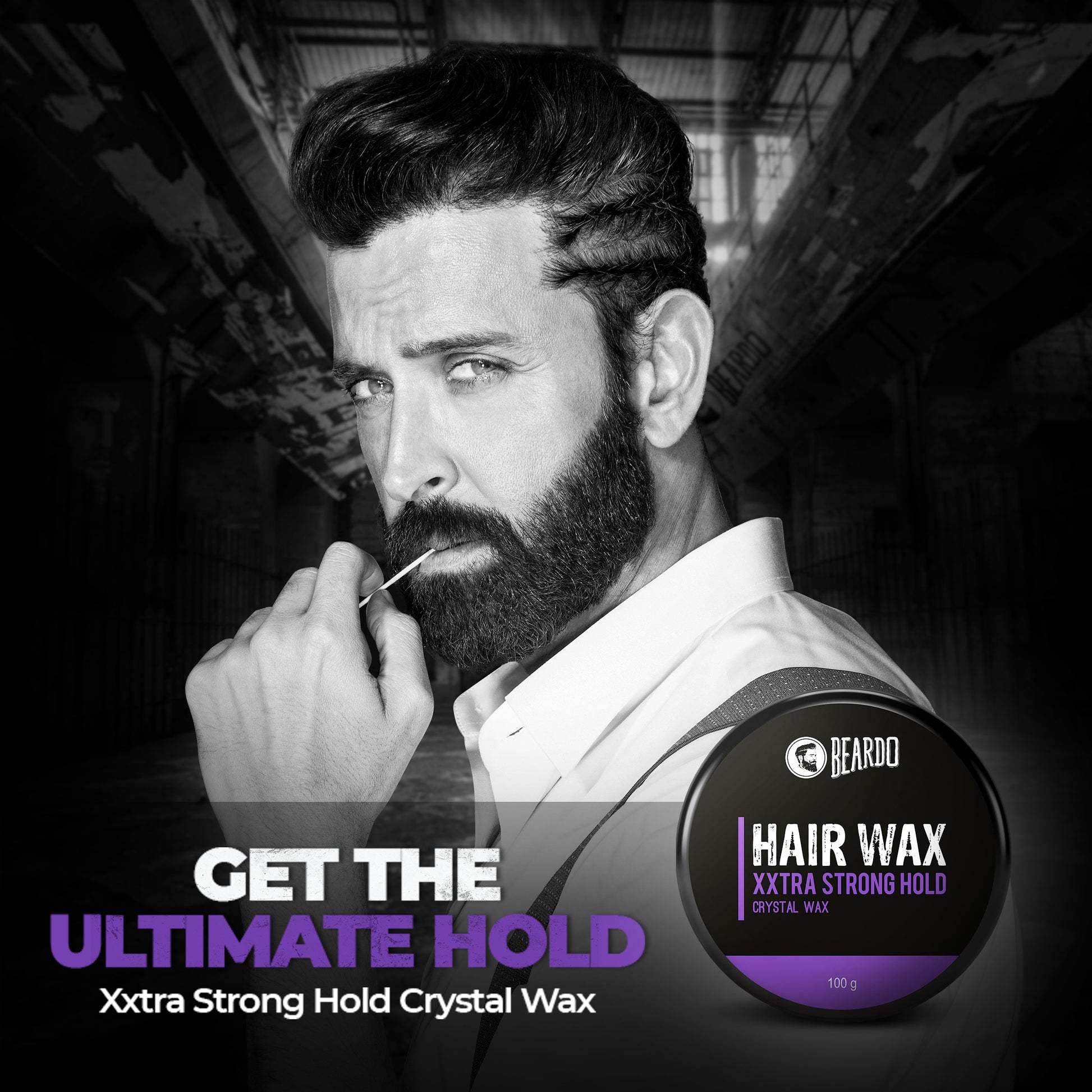 beardo extra strong hair wax, beardo crystal gel wax, strong hold wax