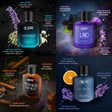 Beardo Best Seller Perfumes Combo (50ml x 4) – formula and texture close-up