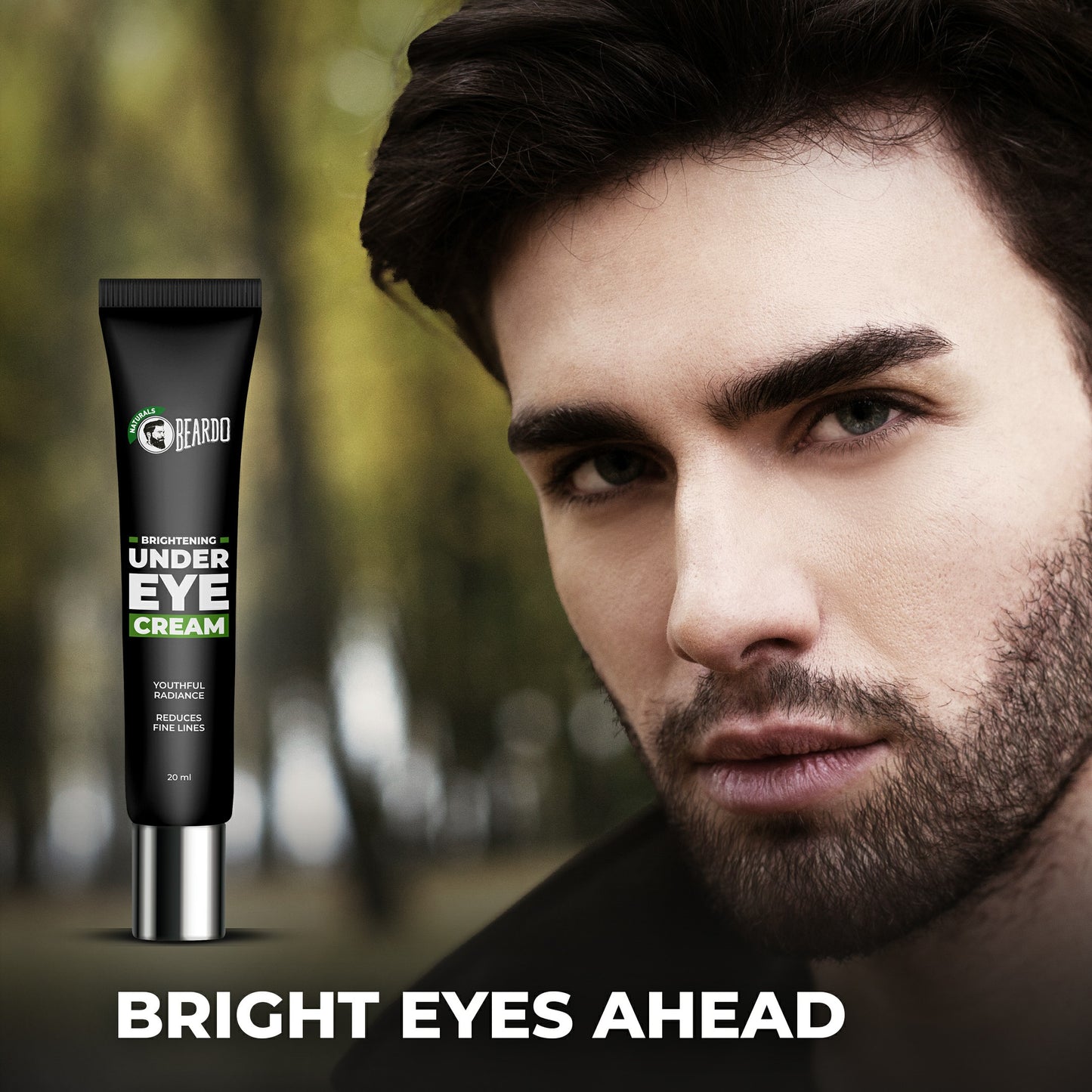under eye cream for men, bright eyes ahead