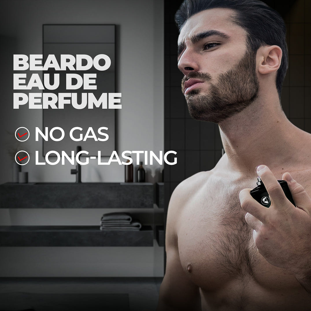 Beardo Men in Blue Combo – formula and texture close-up