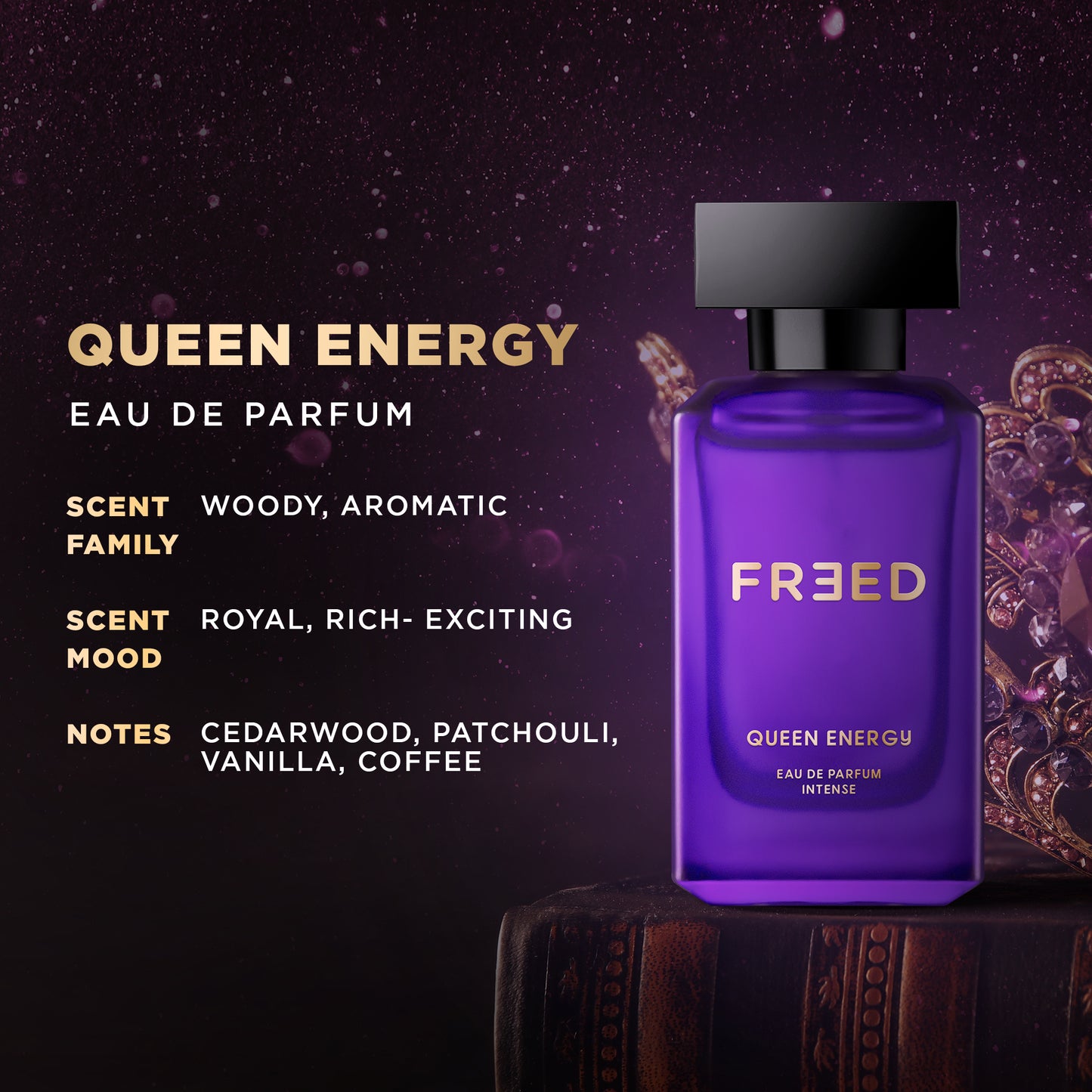 Freed Queen Energy Eau De Parfum Intense (80ml)
