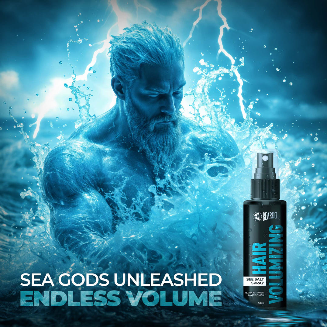 Beardo Beach Look Combo – grooming results and lifestyle