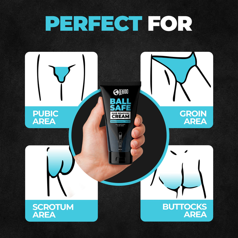 Ball Safe Hair Removal Cream (100ml)