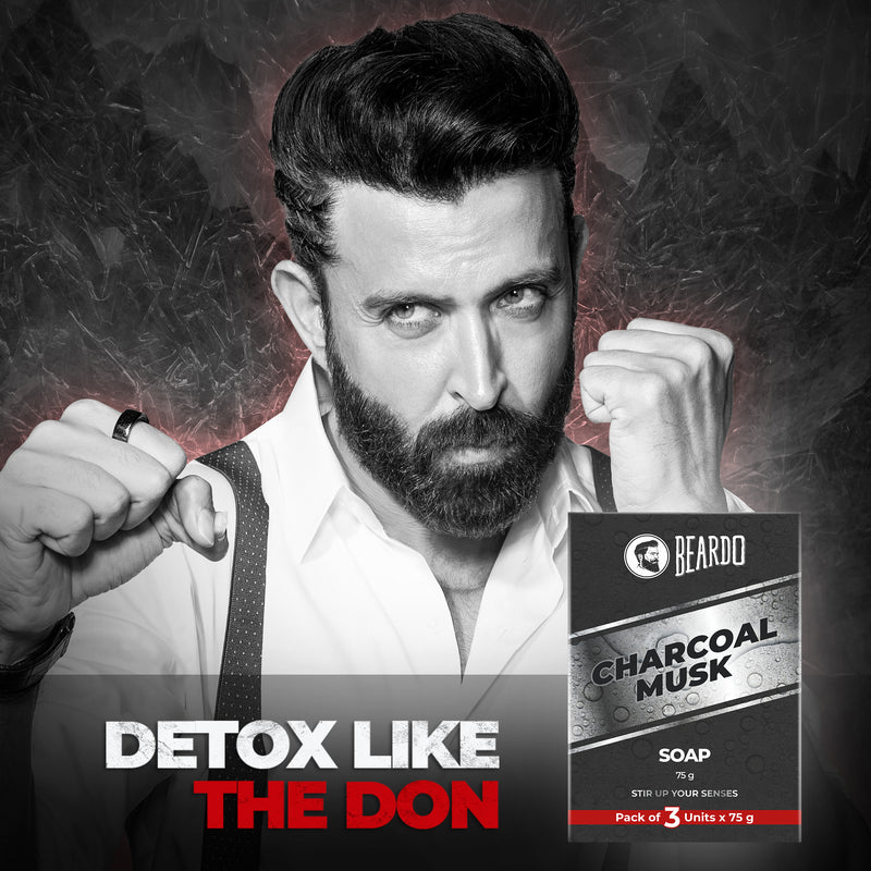 Charcoal Musk Soap Pack of 3 (Pack of 3)