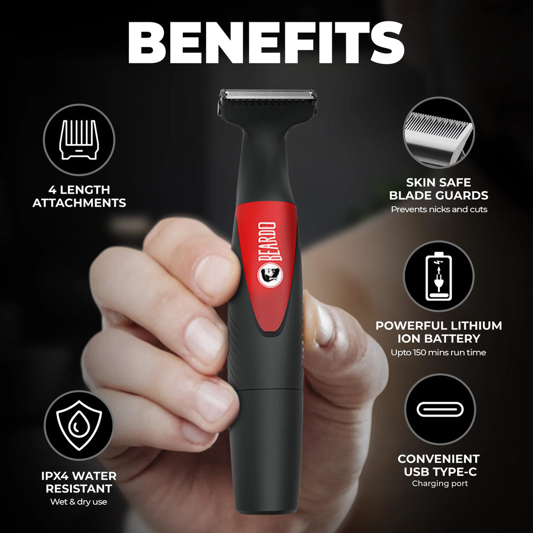 Beardo I-Blade Trimmer – grooming results and lifestyle