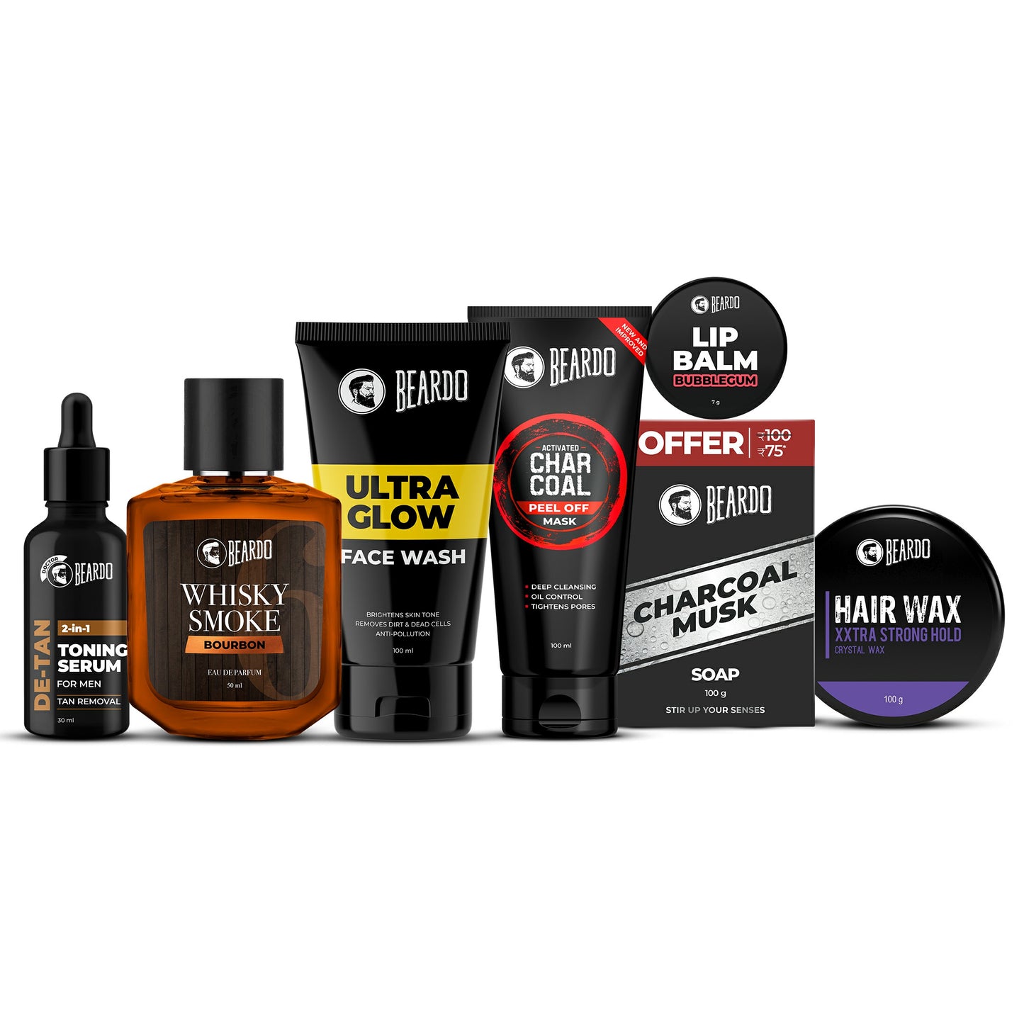 Beardo 30 Days Grooming Kit for Bearded Men