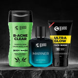Beardo Men's Grooming Starter Kit – grooming combo set for men