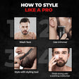 Beardo Ape-x Ez Styling combo – formula and texture close-up