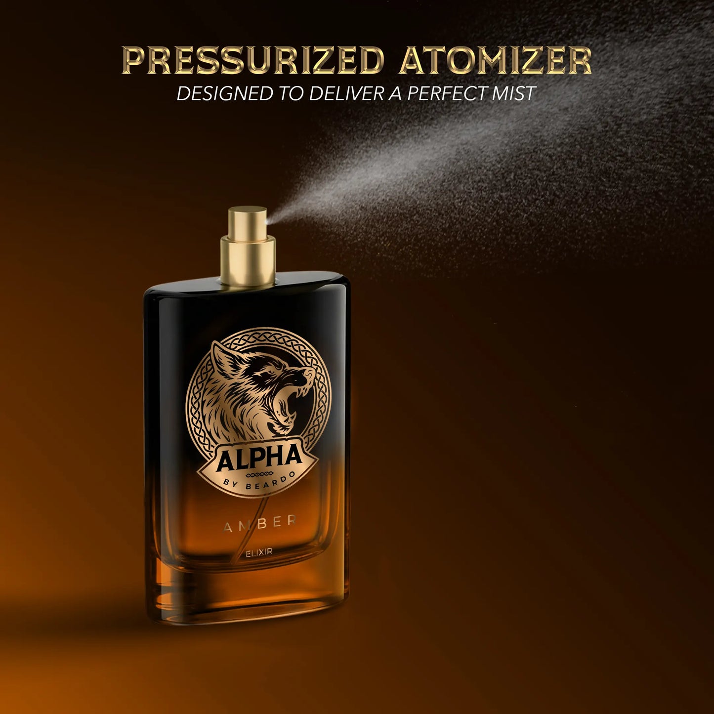 Beardo Alpha Amber Elixir (100ml)