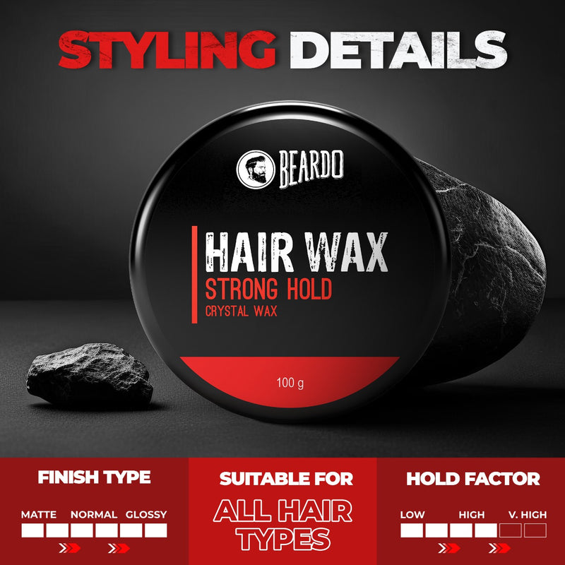 Hair Wax Strong Hold Crystal Gel Wax