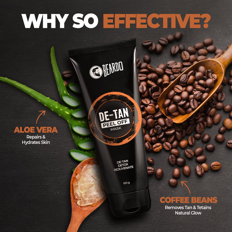 aloe vera gel, coffee beans