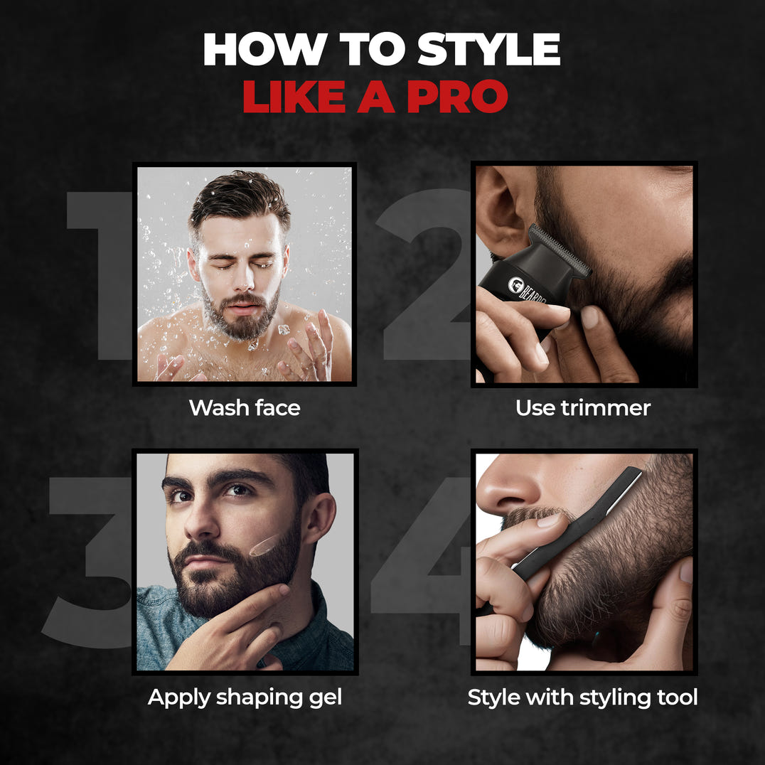 Beardo Precision Edge Kit – formula and texture close-up
