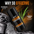 Beardo Sport Deodorant Stick (75g) – formula and texture close-up