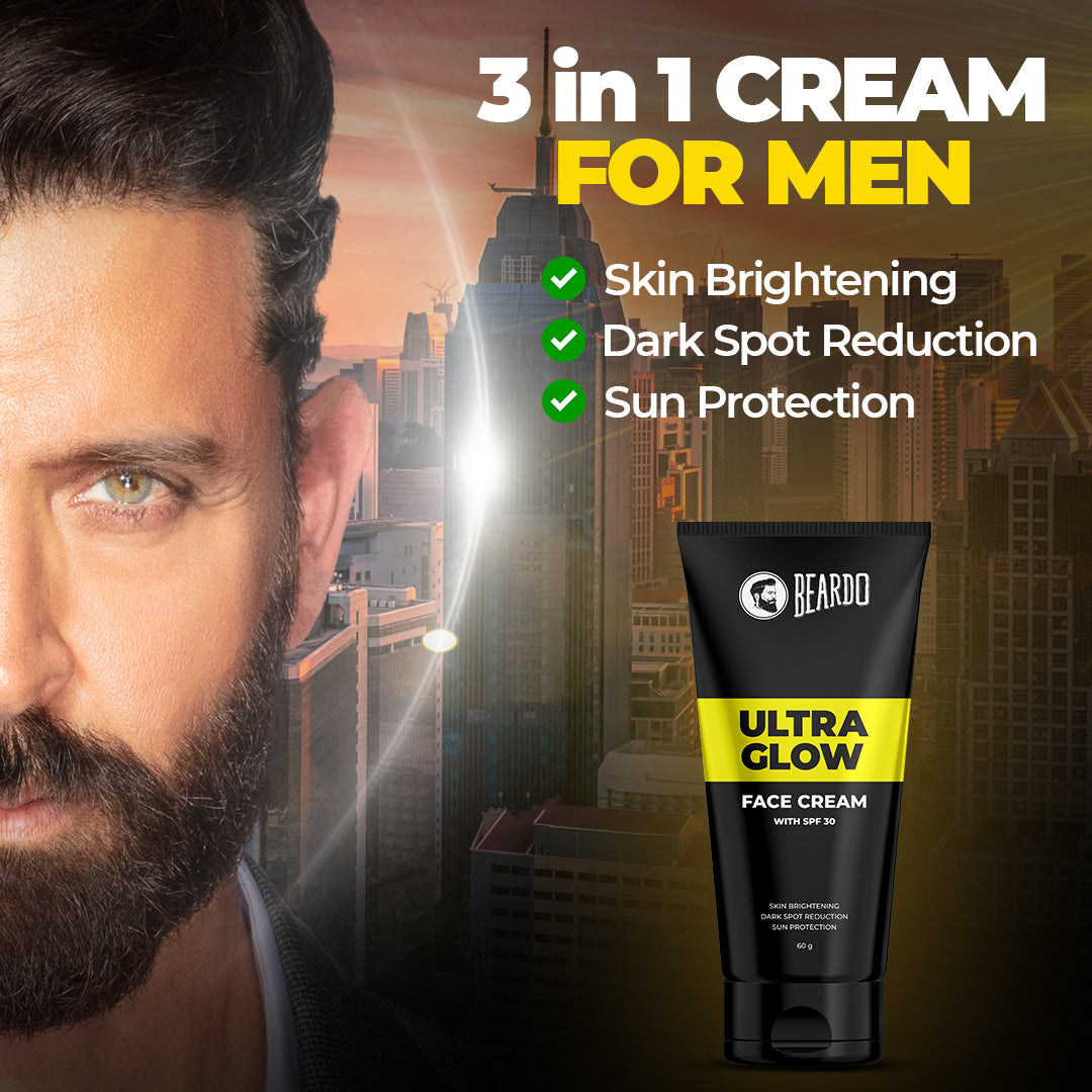 Glow skin store for men