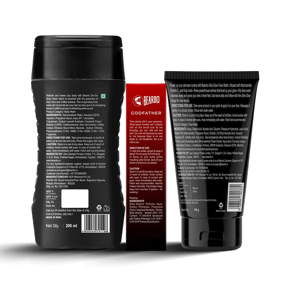 Beardo Men's Grooming Starter Kit – grooming results and lifestyle