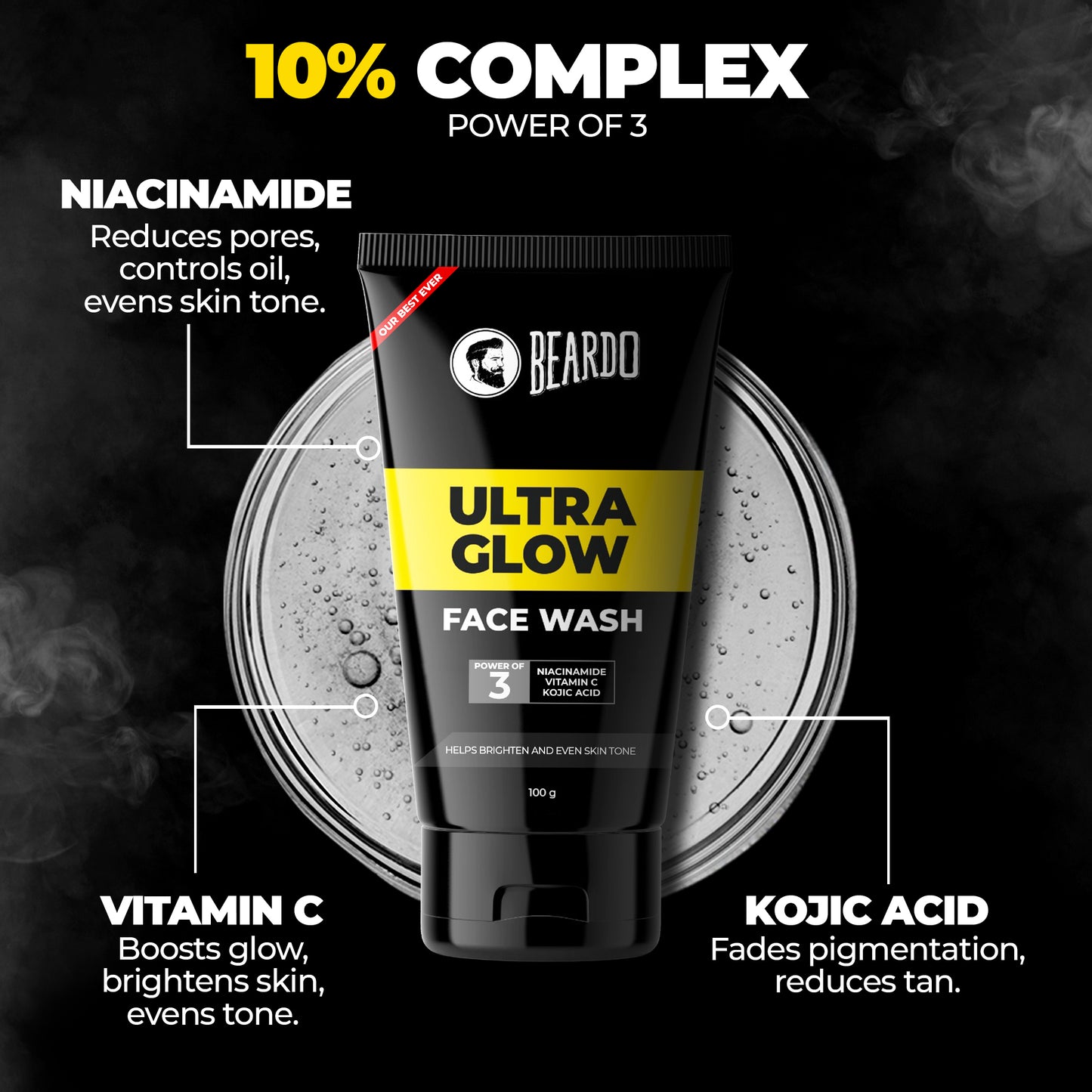 Beardo Ultraglow Facewash for Men