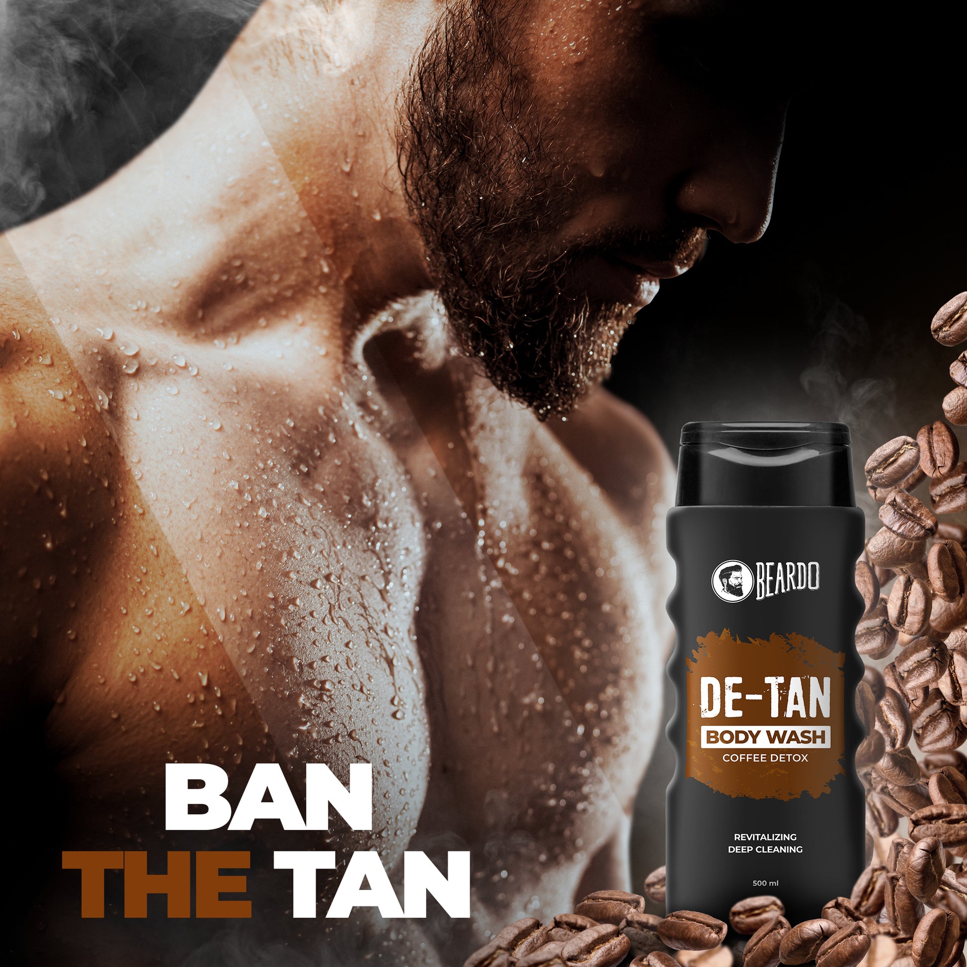 Beardo De-Tan Bodywash for Men (500ml)