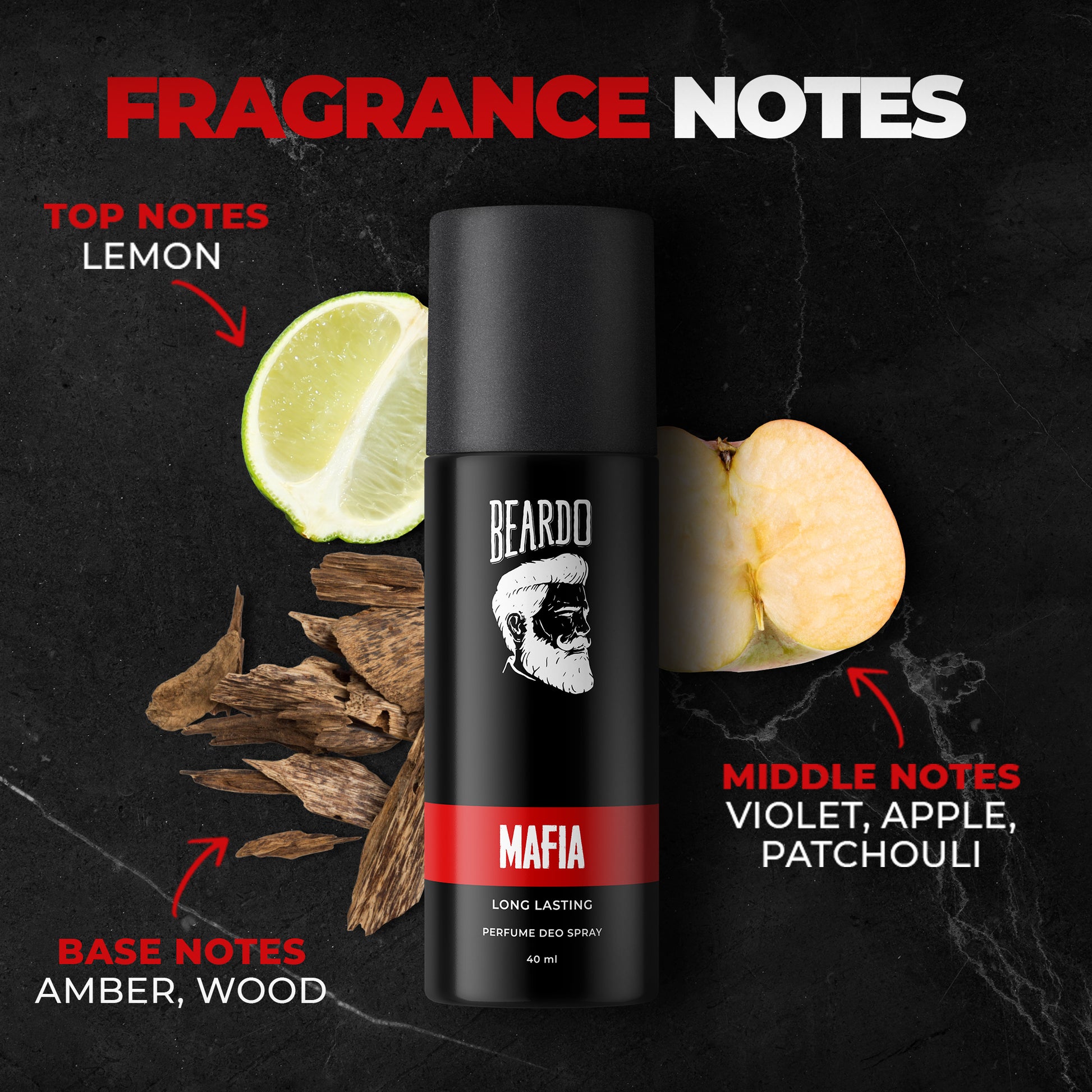 Beardo Mafia Perfume Deo Spray (40ml)