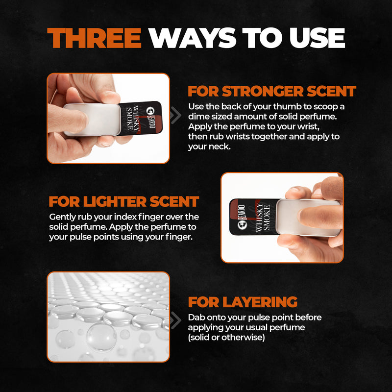 Whisky Smoke Solid Perfume (10g)