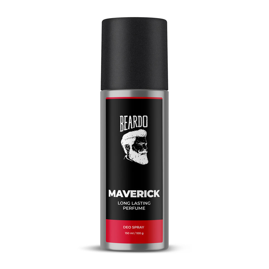 Beardo Maverick Perfume Deo Spray (150ml) – long-lasting perfume EDP for men