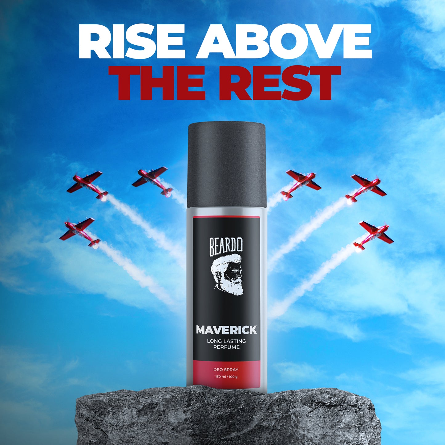 Beardo Maverick Perfume Deo Spray (150ml)