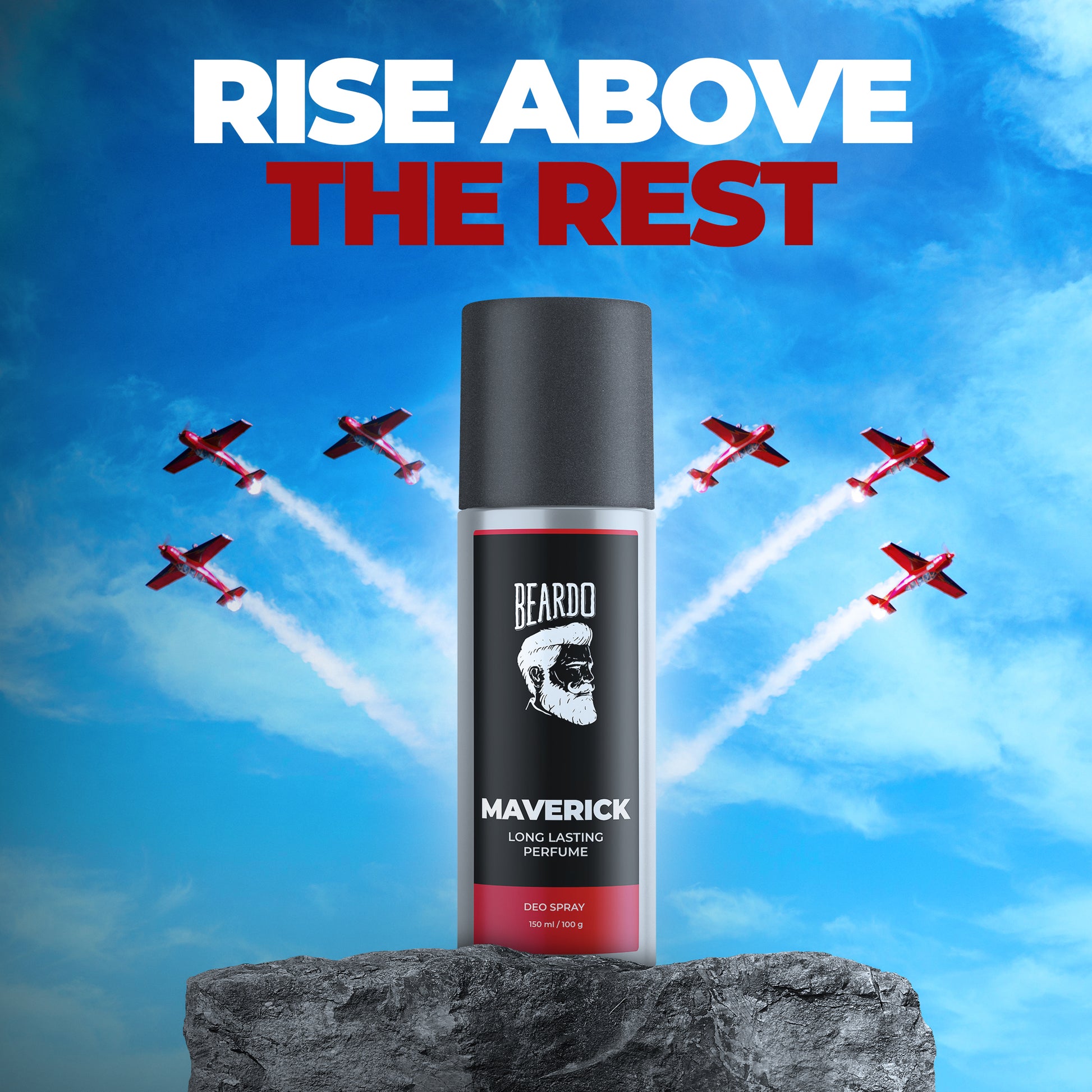 Beardo Maverick Perfume Deo Spray (150ml)