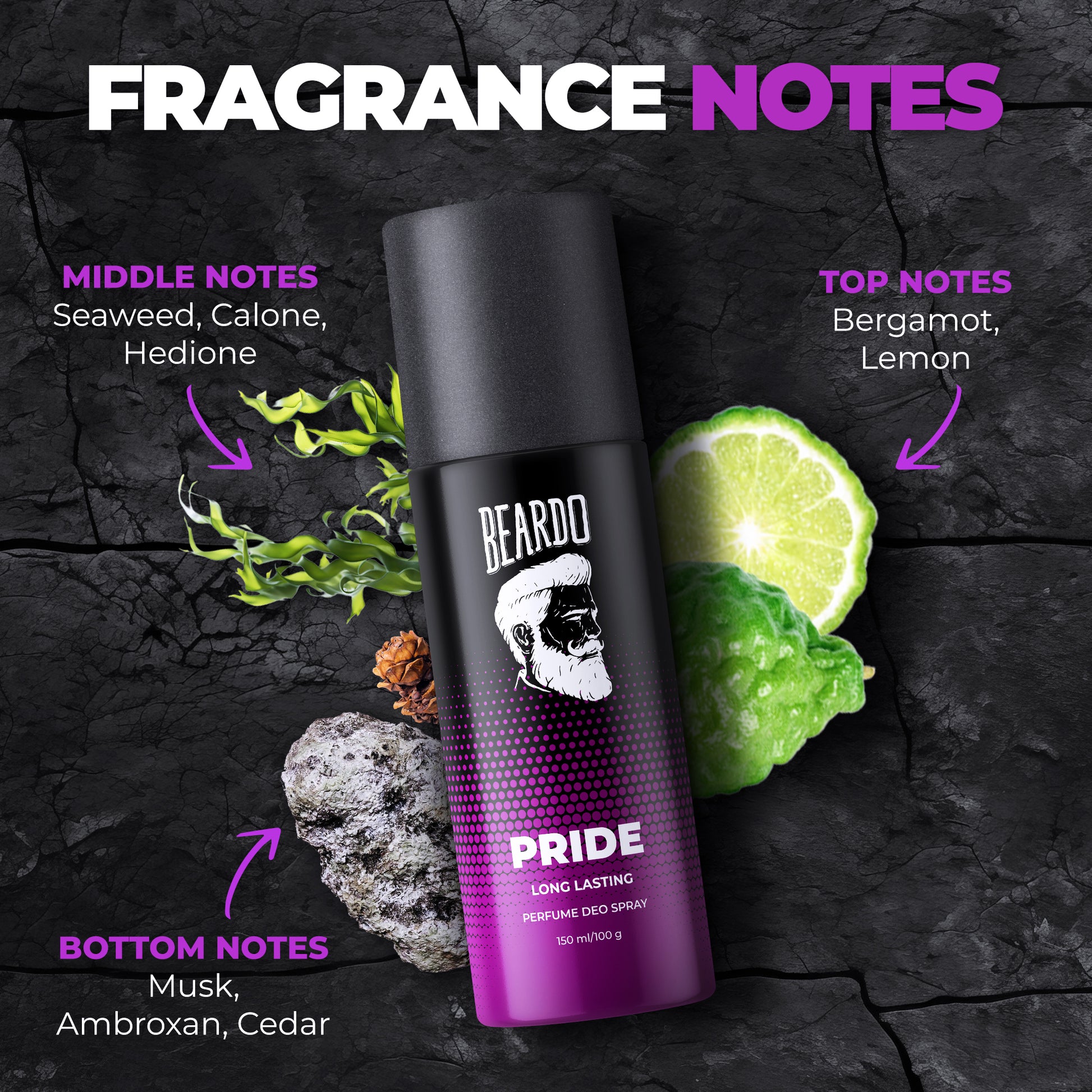 Beardo Pride Perfume Deo Spray (150ml)