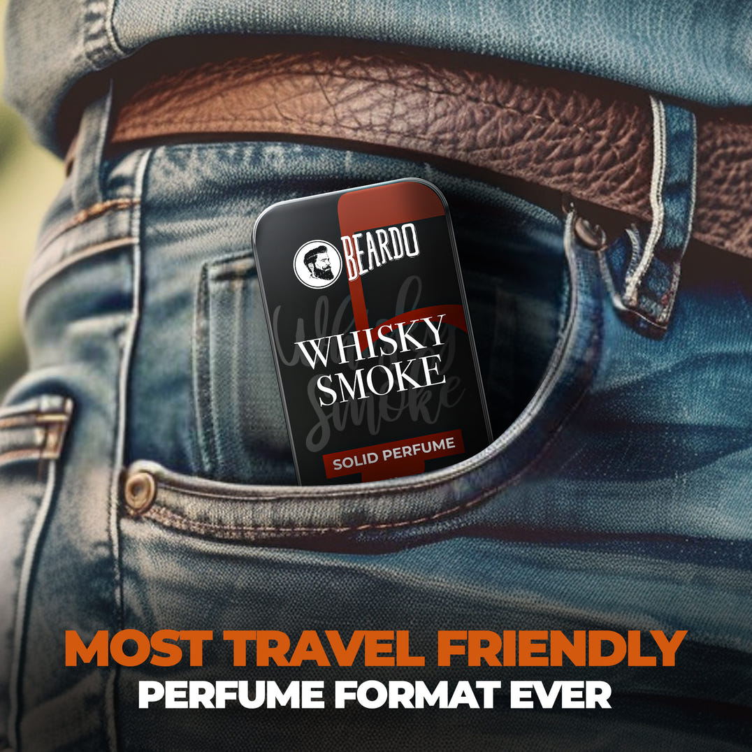 Beardo Whisky Smoke Solid Perfume (10g) – how to use