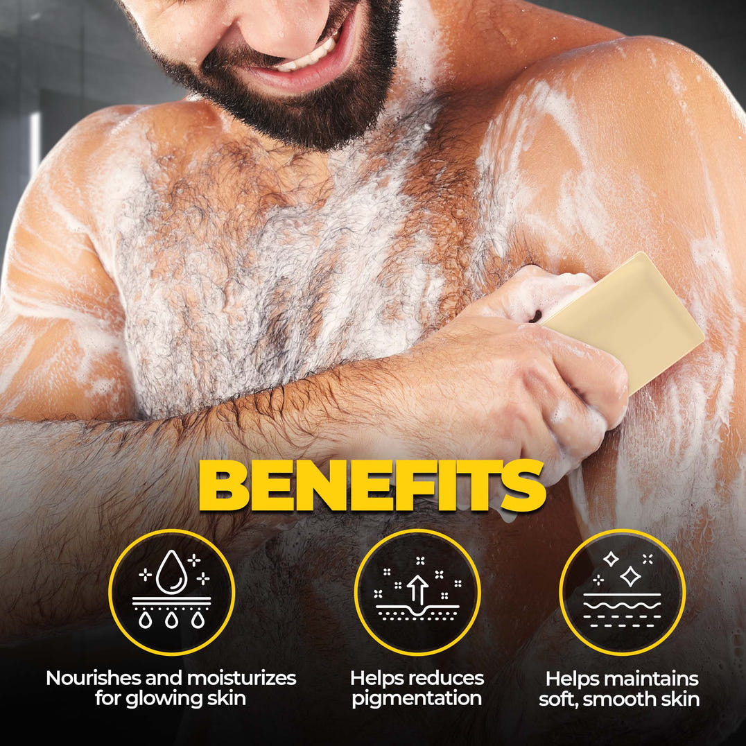 Beardo Ultraglow Brightening Bathing Bar (2 x Pack of 3) – how to use