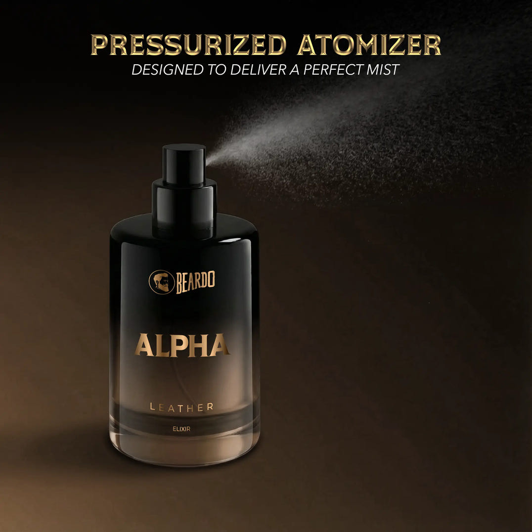 Beardo Alpha Leather Elixir (30ml) – how to use