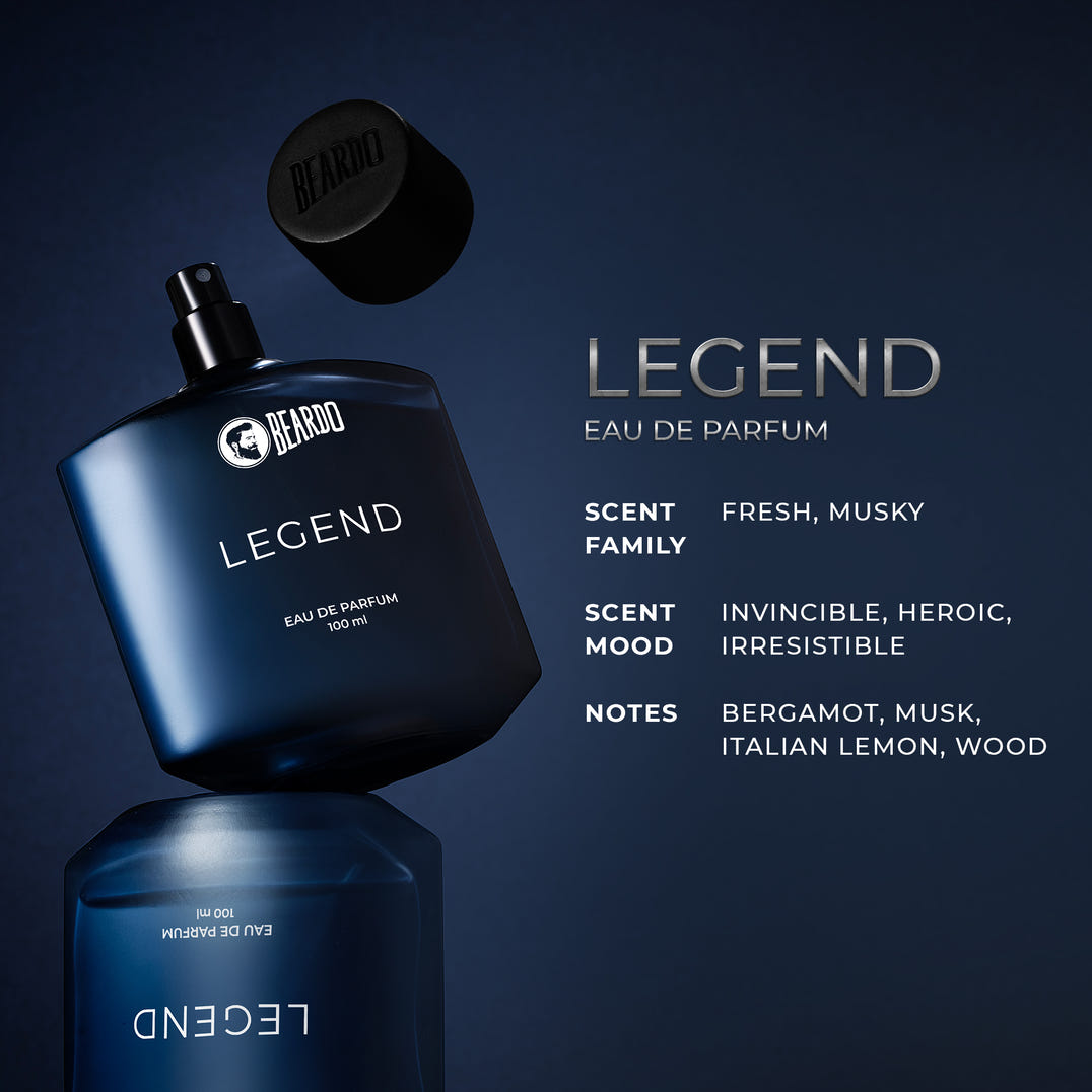 Beardo Legend Perfume EDP (100ml) – how to use
