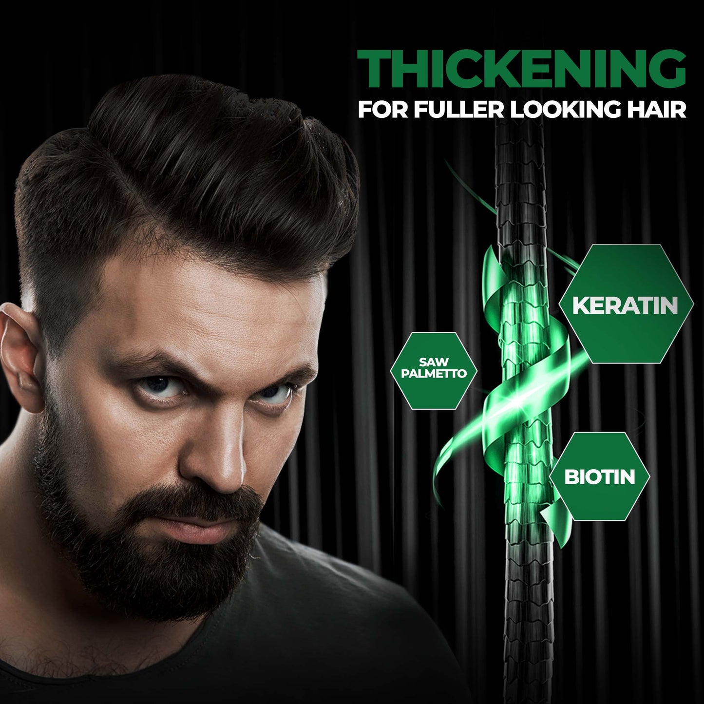 hair thickening men