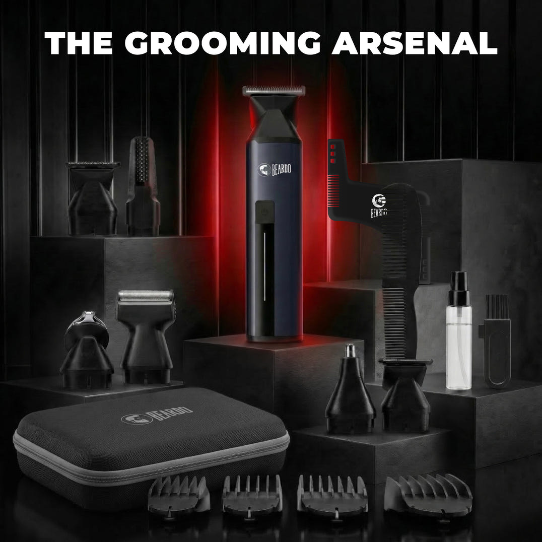 Beardo Godfather Multi-grooming Kit Special Edition – how to use