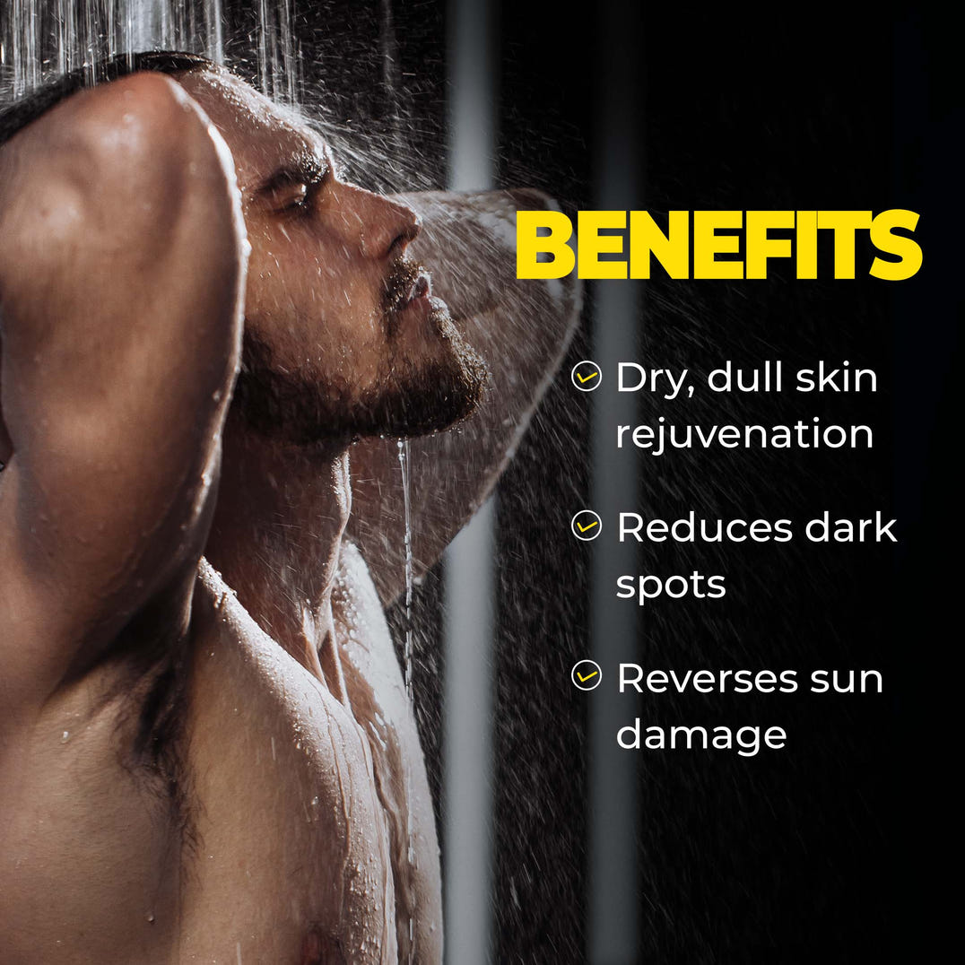 Beardo Ultraglow Bodywash (100ml) – how to use