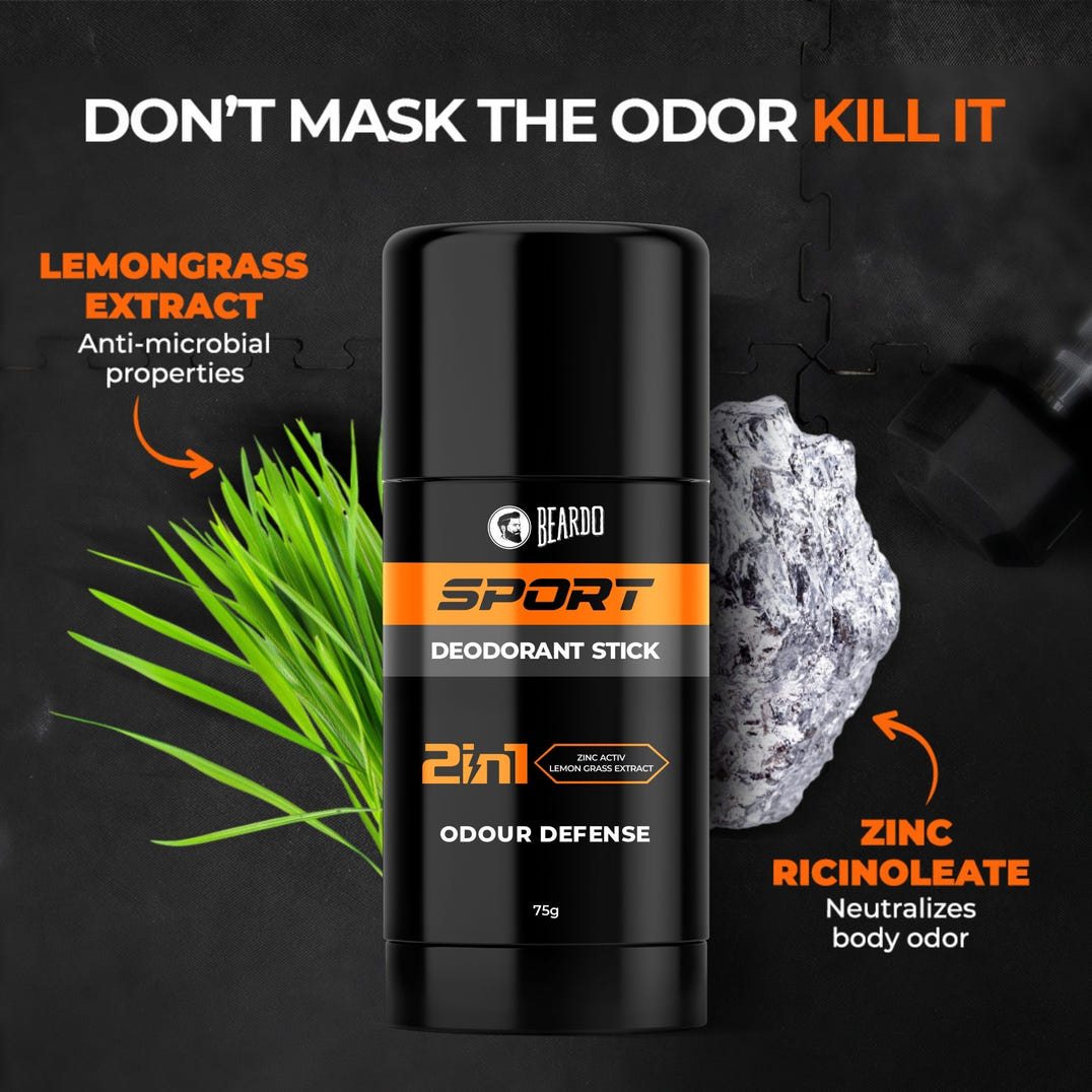 Beardo Sport Gym Ready Combo – how to use