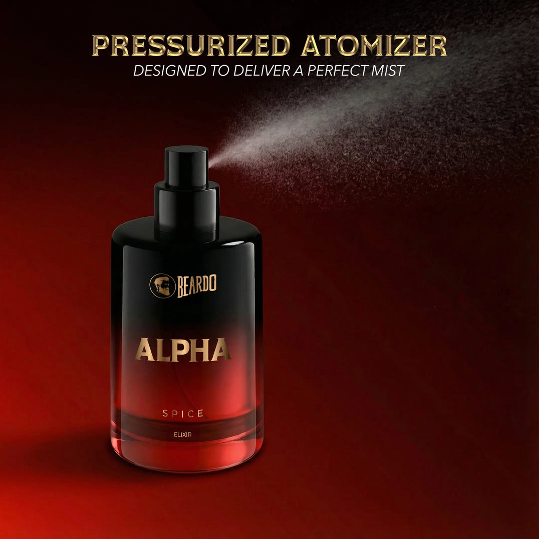Beardo Alpha Spice Elixir (30ml) – how to use