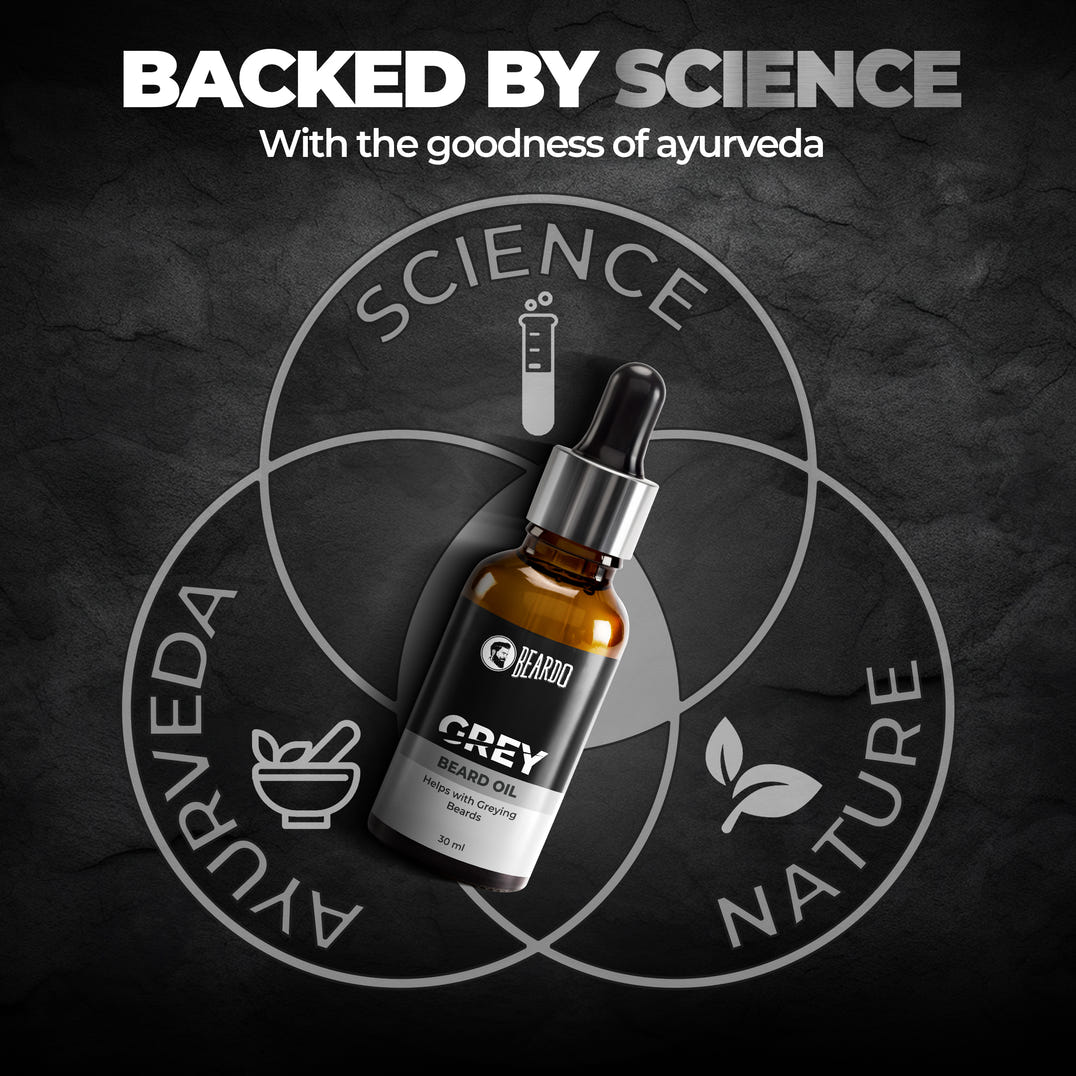 Beardo Grey Beard Oil – how to use