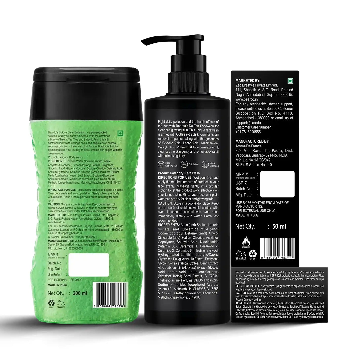 Men's Grooming Essentials Kit