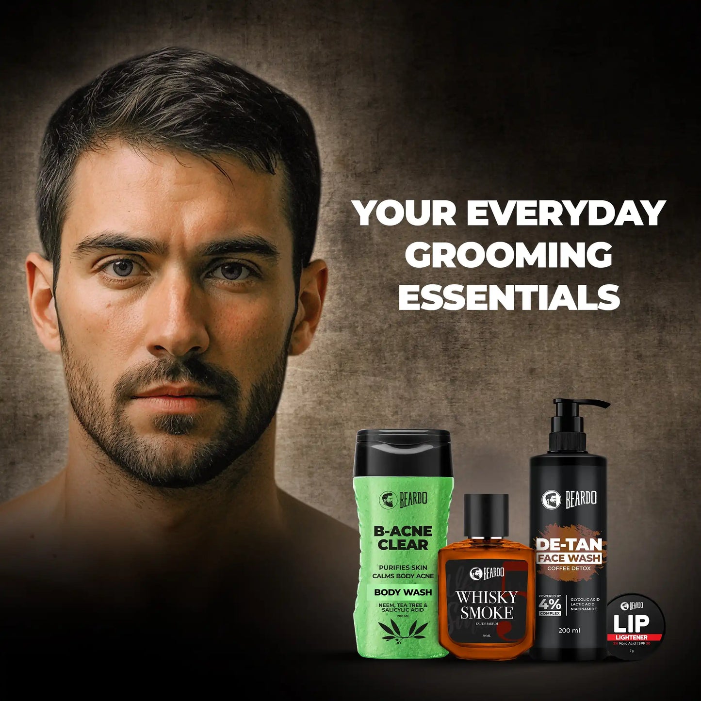 Men's Grooming Essentials Kit