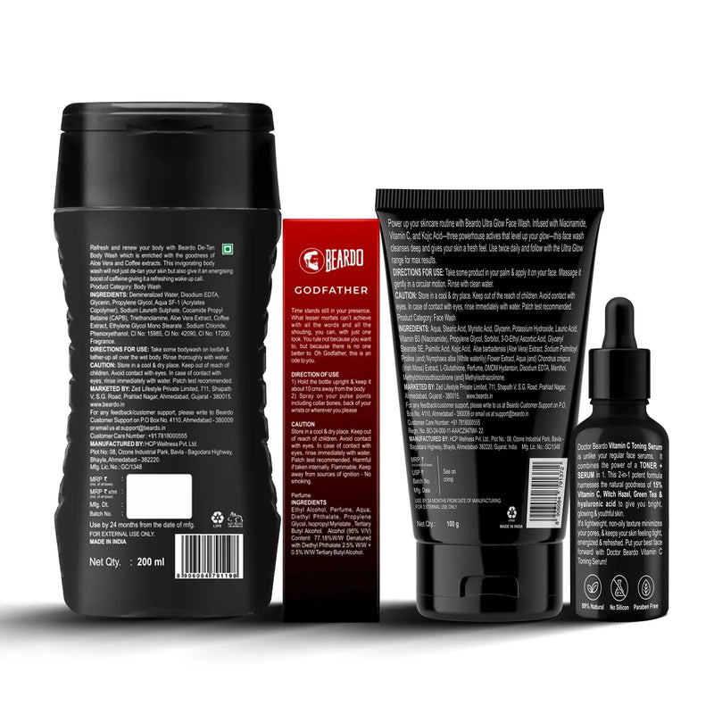 Men's Grooming Essentials Kit