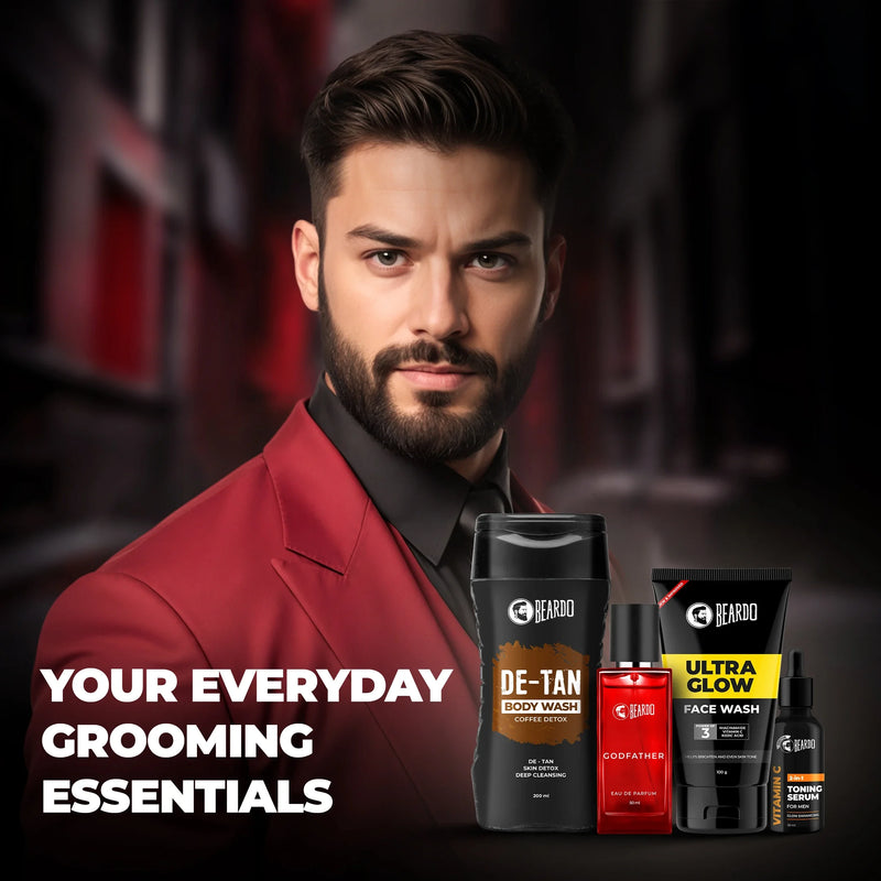 Men's Grooming Essentials Kit