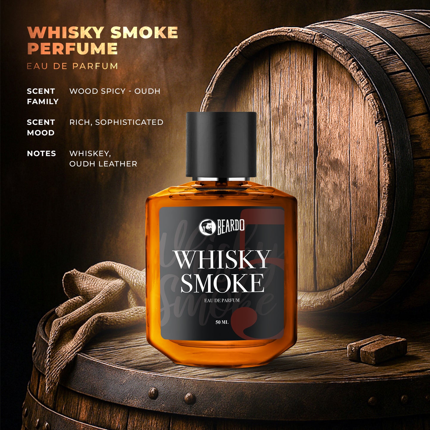 Beardo Whisky Smoke Perfume EDP