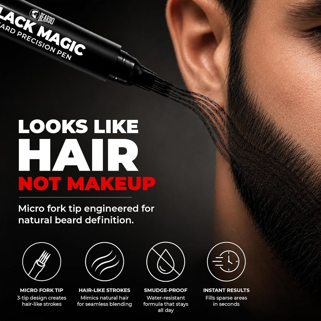 Beardo Black Magic Beard Precision Pen