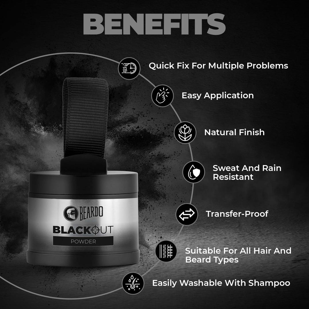 Beardo Blackout Powder (4g) – grooming results and lifestyle