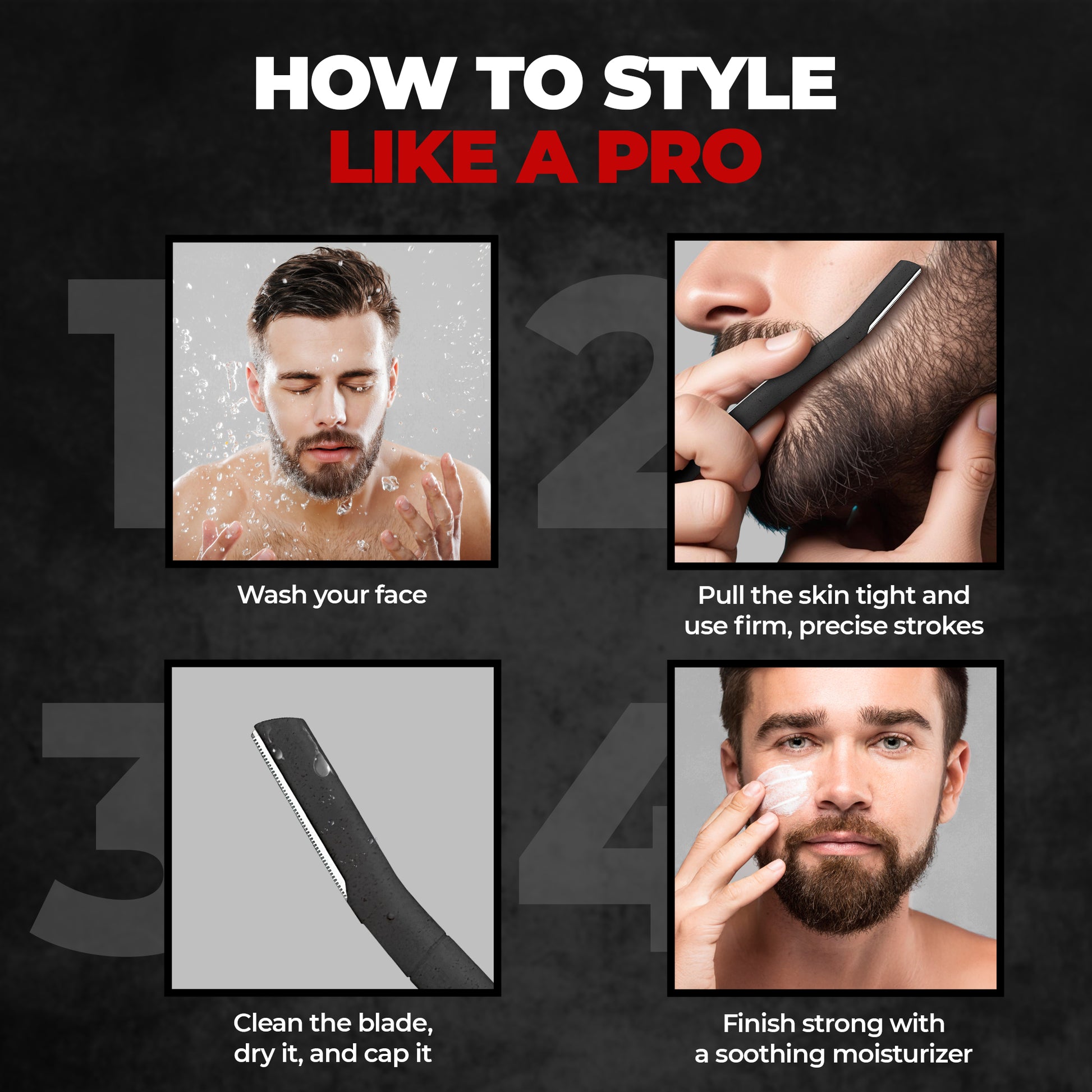 Beardo Beard Shaping Kit