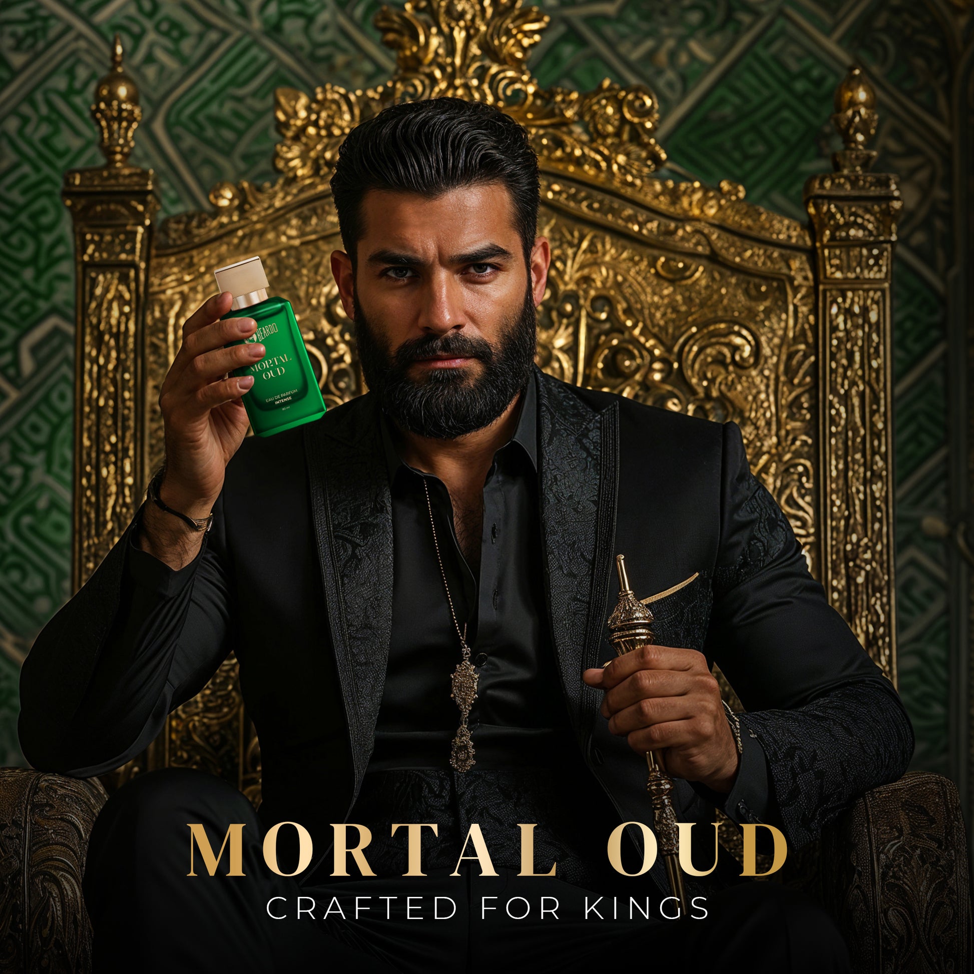 Beardo Mortal Oud Perfume EDP (80ml)