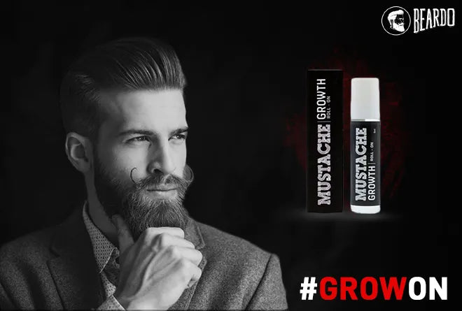 Beardo Mustache Growth Roll on (8ml) – Beardo India