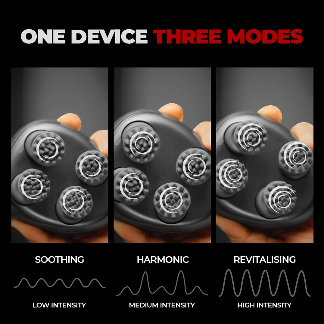 Beardo Stress Buster Electric Scalp Massager – grooming results and lifestyle